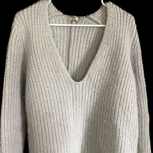 Closed brand alpaca mix sweater in pastel blue